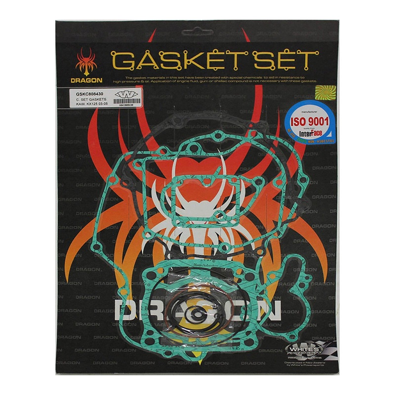 Whites Complete Gasket Set Kawasaki KX125 ’03-’05