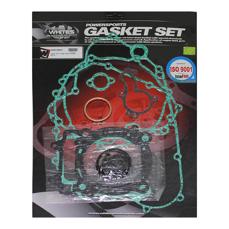 Whites Complete Gasket Set Kawasaki KX450F ’09-’15