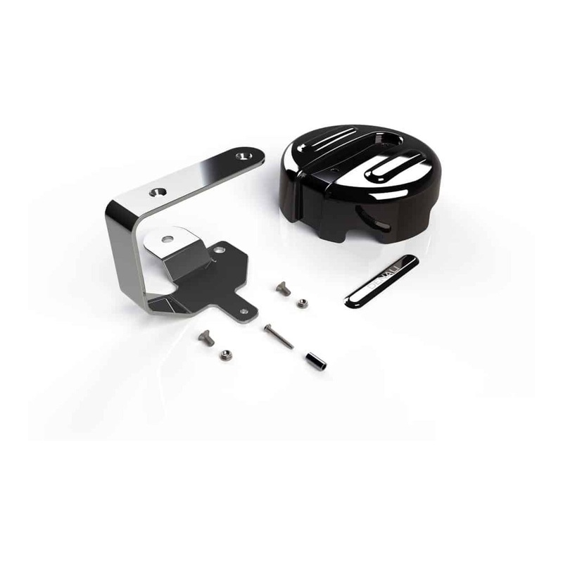 Denali SoundBomb V-Twin Air Horn Cover – Gloss Black