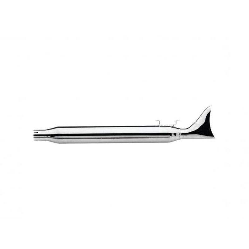 Fishtail Muffler Chrome