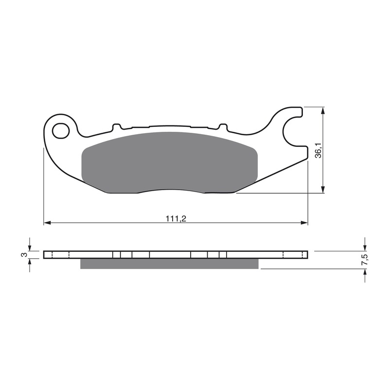 GOLDfren Brake Pads Sintered Sports GF210 – S3 ( PH332 )