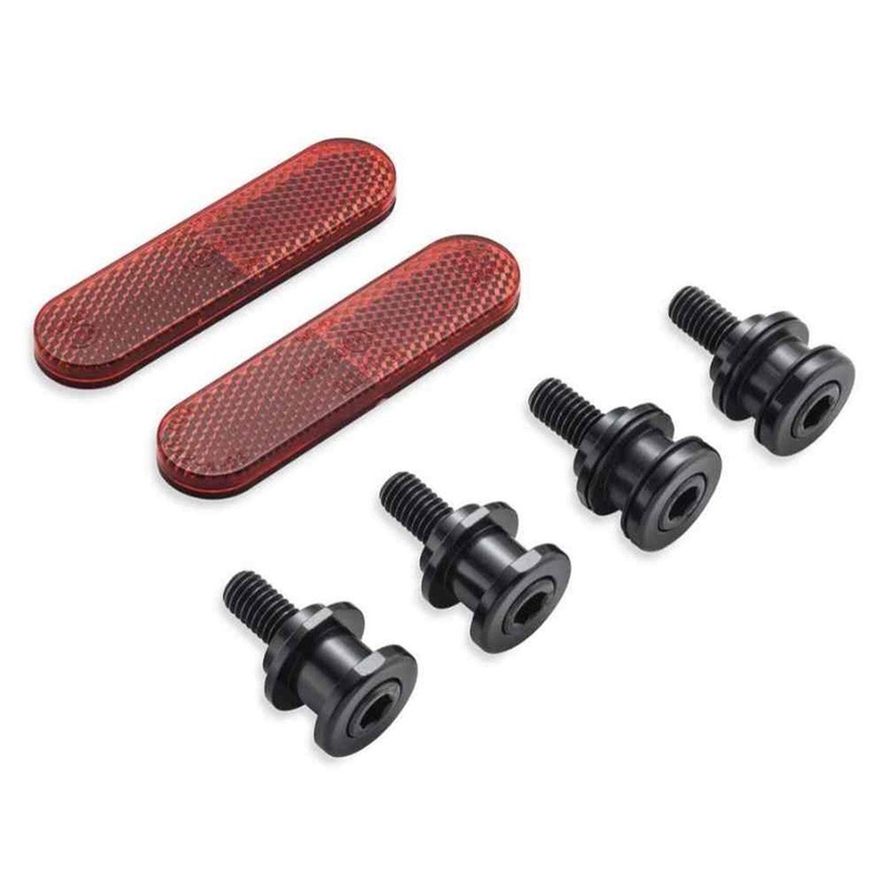 Harley-Davidson HoldFast Docking Hardware Kit – Gloss Black Finish – 52300379
