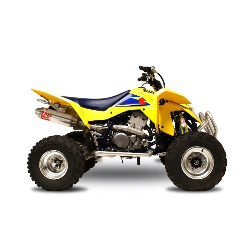 SUZUKI/KAWASAKI LTZ400 03-14 RS-2 Stainless Full Exhaust, w/ Aluminum Muffler