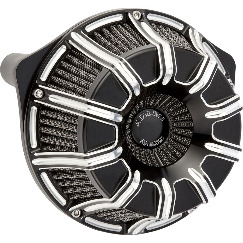 10-Gauge Inverted Series Air Cleaner, Black – 24+ Touring