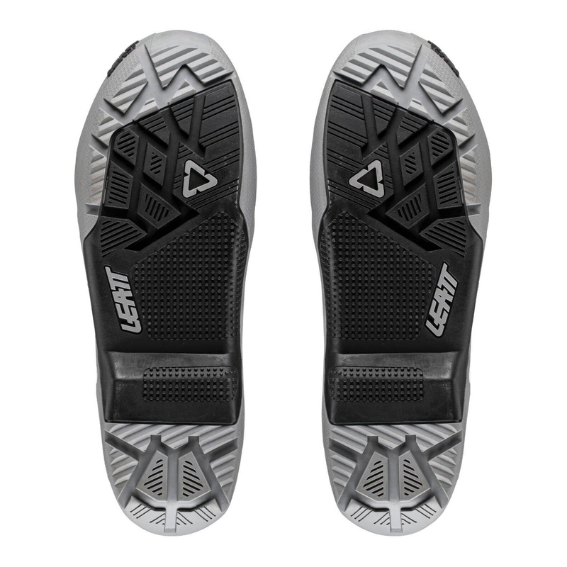 Leatt 4.5/5.5 Enduro Sole – Grey / Black [Pair]