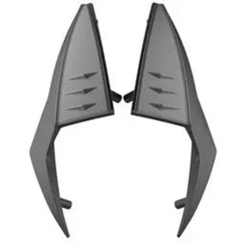 LS2 Top Air Vent Black For FF327 Challenger C / HPFC Helmets