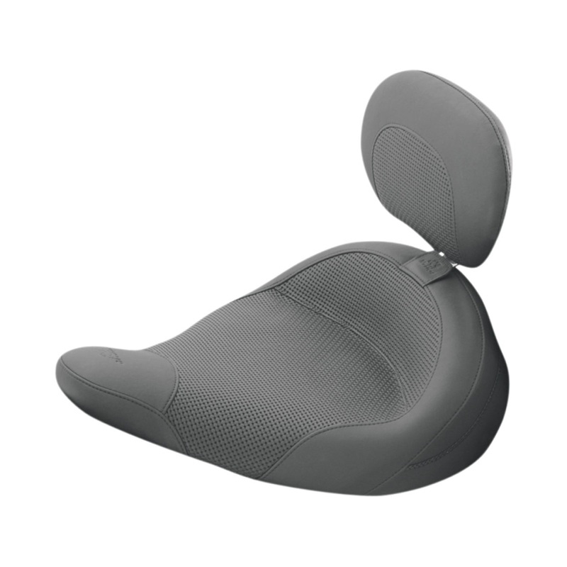 MUSTANG – Solo Seat with Removable Driver Backrest – Police Solo Seat – Driver Backrest