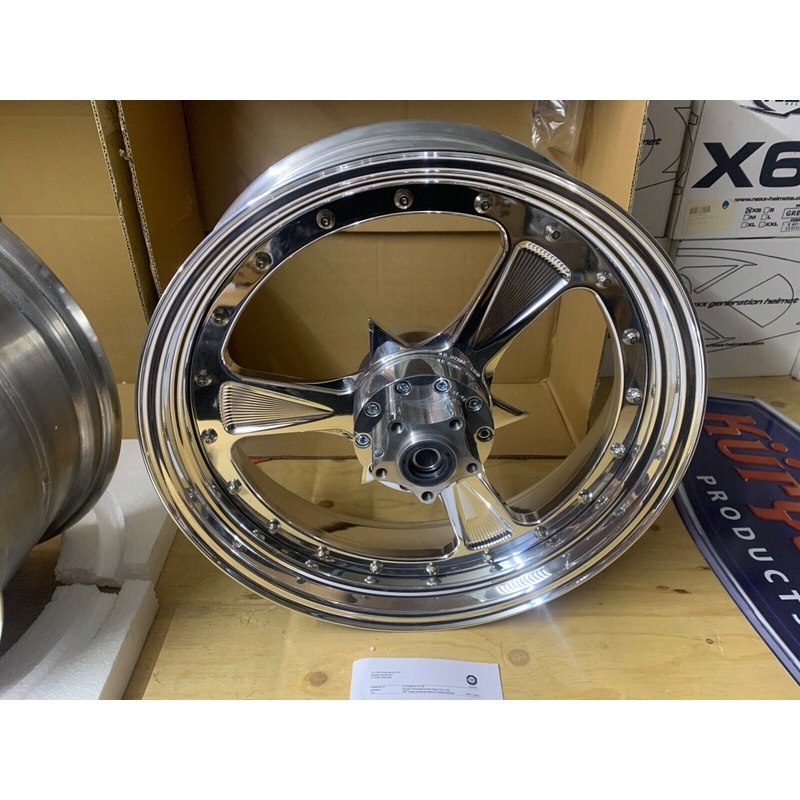RST wheel Harley Davidson billet 18X5.5 CNC Aluminum Rear  TUV Roland Stocker De