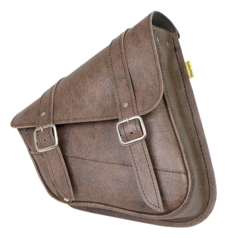 Willie & Max – Swingarm Saddlebag – Brown
