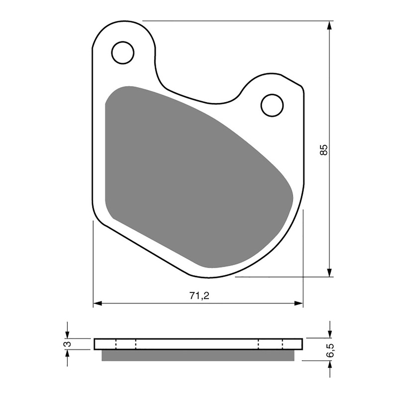 GOLDfren Brake Pads Sintered Sports GF062 – S3 (PH72)