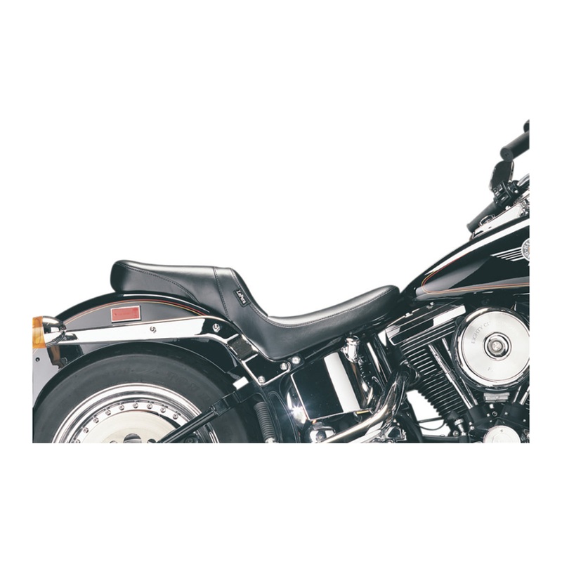 LE PERA – Daytona 2-Up Seat – Daytona 2-Up Seat – Without Backrest – Smooth – Black – Softail ’84-’99