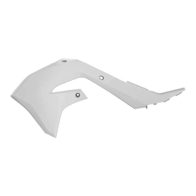 Polisport Radiator Scoops Kawasaki KX450F ’19- White