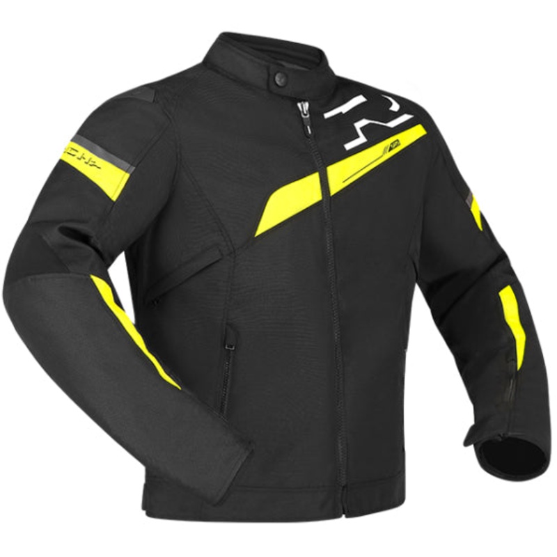 Richa Gotham 3 Waterproof Textile Jacket Black / Fluo Yellow