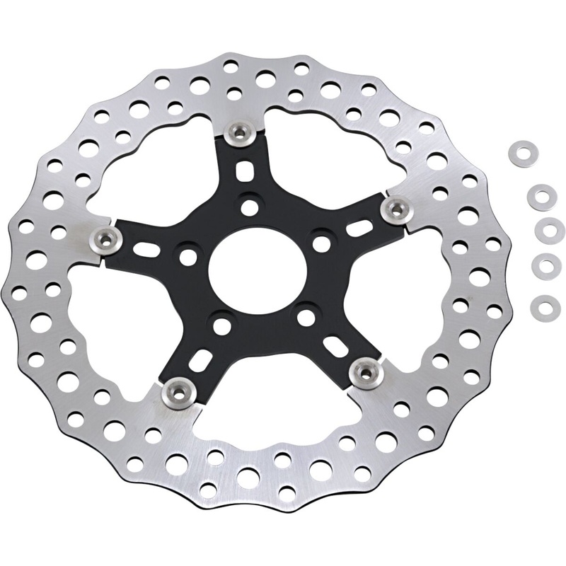 11.8″ Jagged Universal Brake Rotor, Black