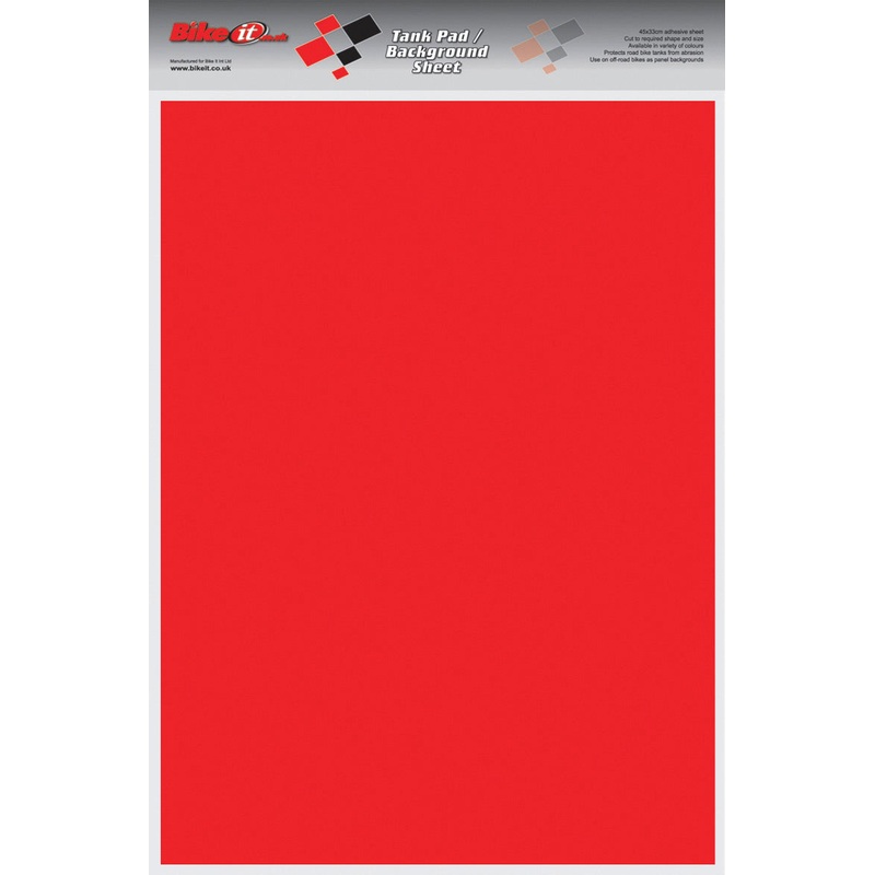 Bike It Red ”Cut Your Own” Tank Pad