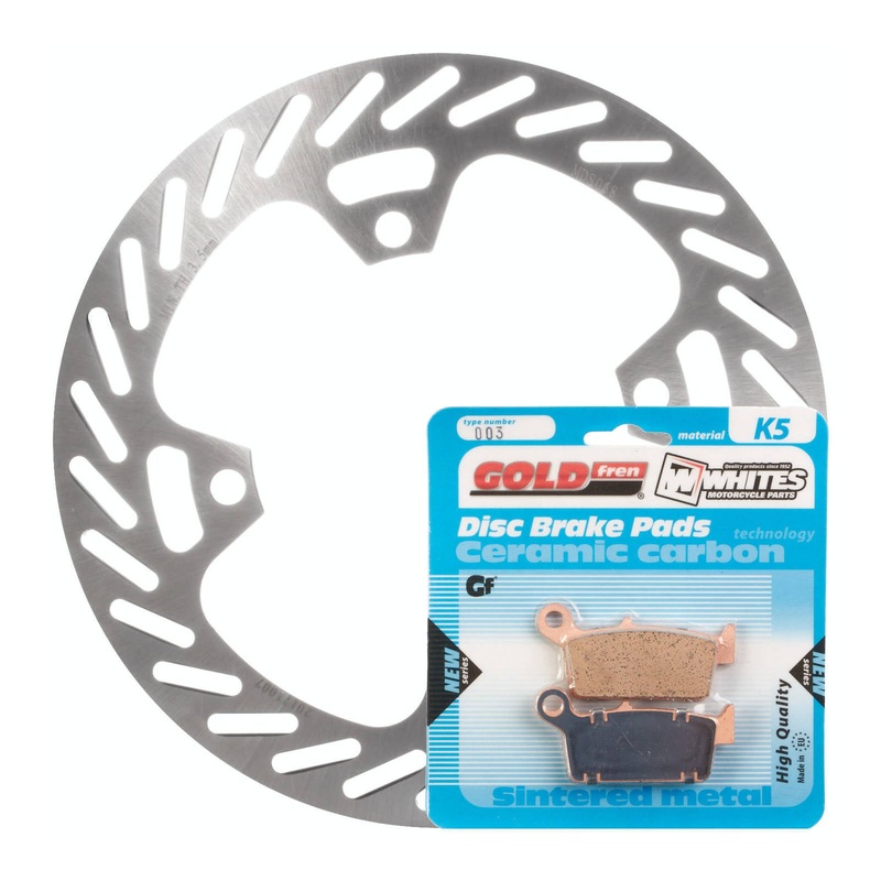Brake Disc & Pad Rear Kit – Kawasaki KX250 ’03-’08