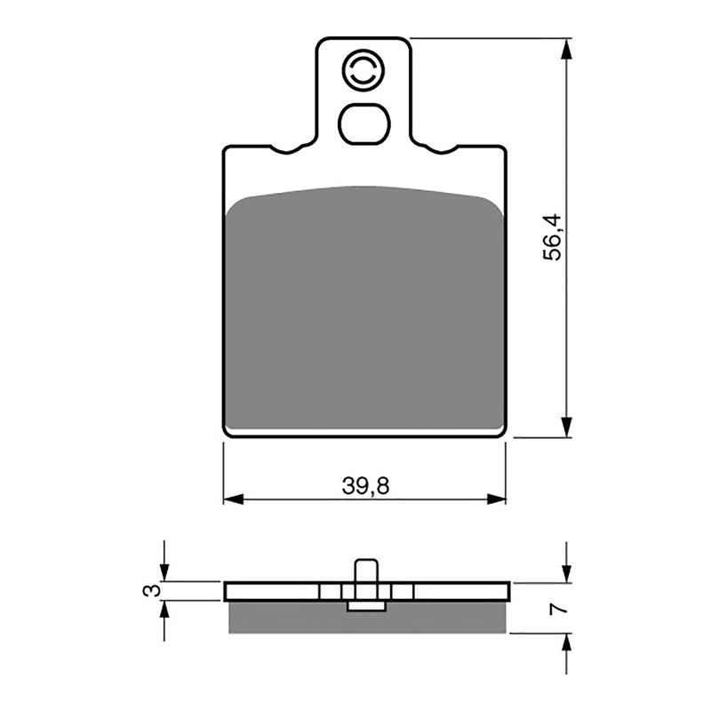 GOLDfren Brake Pads Sintered Sports GF038 – S3 (PH08)