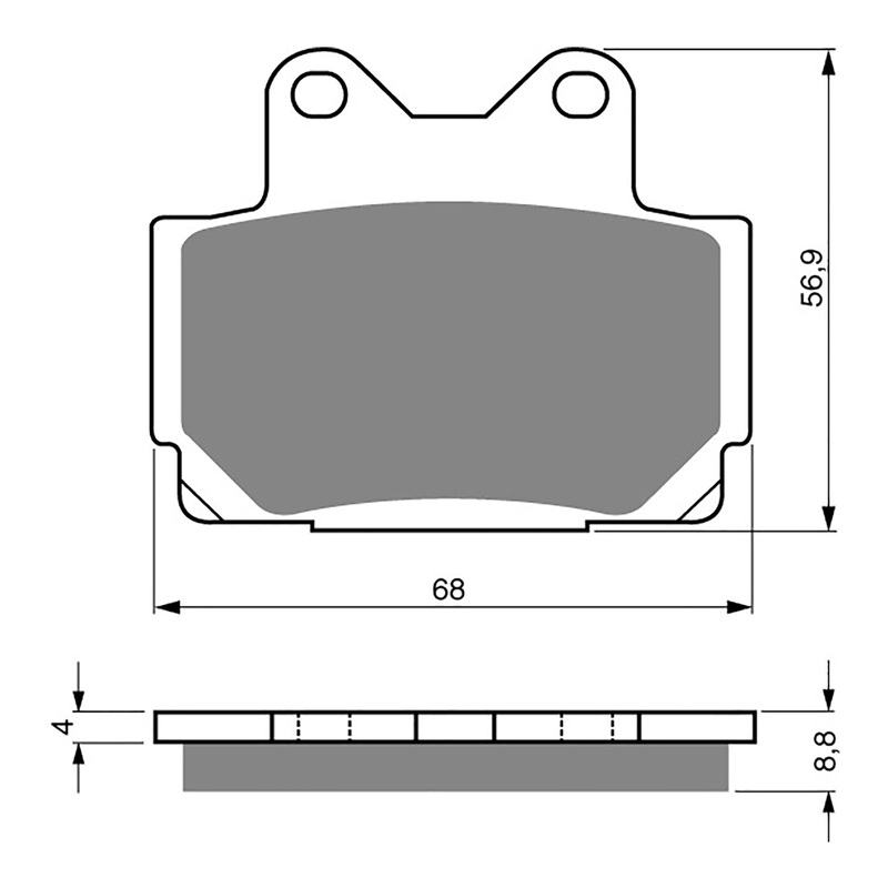 GOLDfren Brake Pads Sintered Sports GF067 – S3 (PH33)