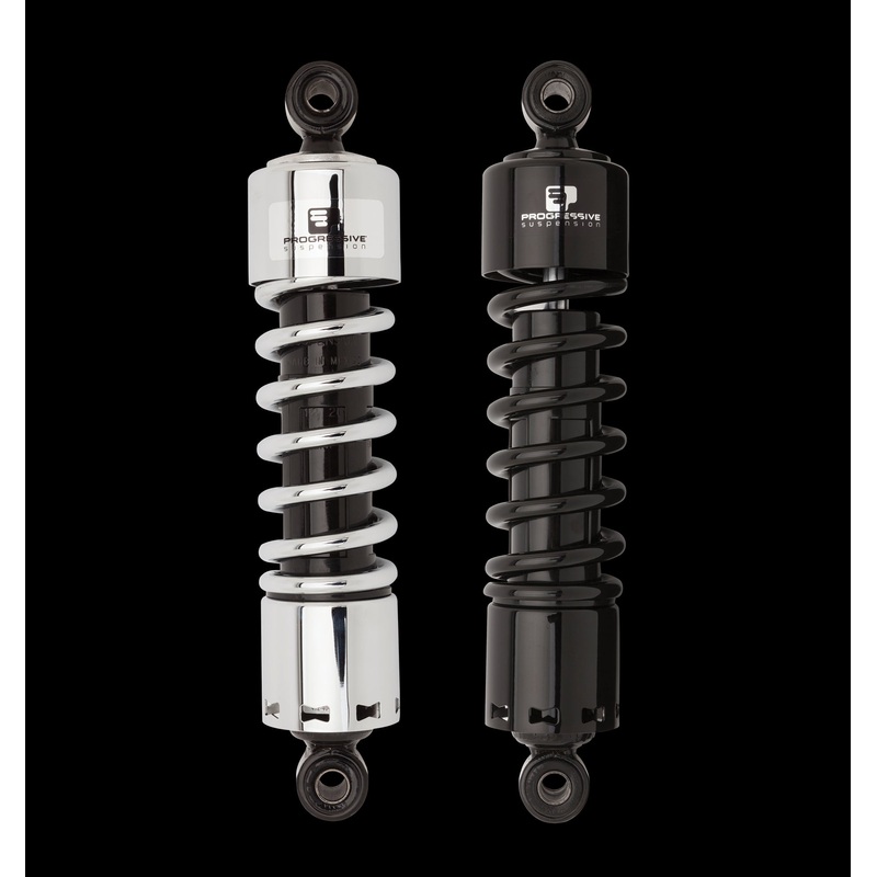Harley-Davidson Progressive 412 Shocks 11.5” Chrome 412-4011c
