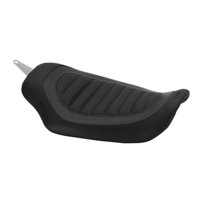 MUSTANG – Jody Perewitz Signature Series Vinyl Solo Seat – Perewitz Solo Seat – Dyna ’96-’03