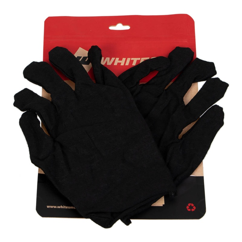WHITES INNER GLOVES 16G LIGHT – BLK – LGE