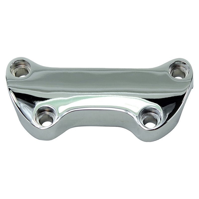 1″ Handlebar Clamp for Harley – Chrome Smooth