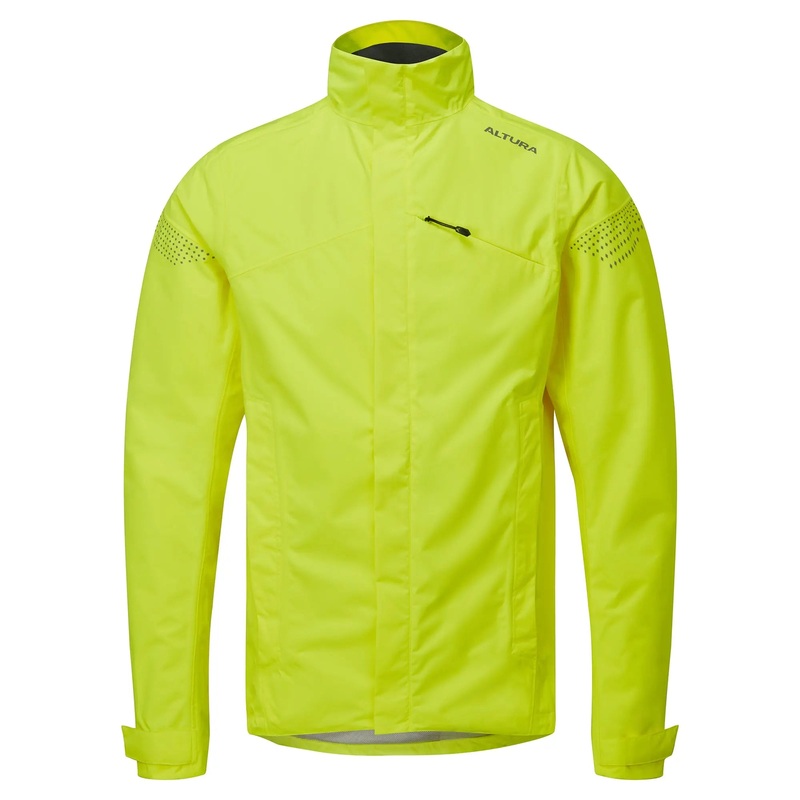 Altura Nightvision Nevis Waterproof Cycling Cycle Jacket Yellow