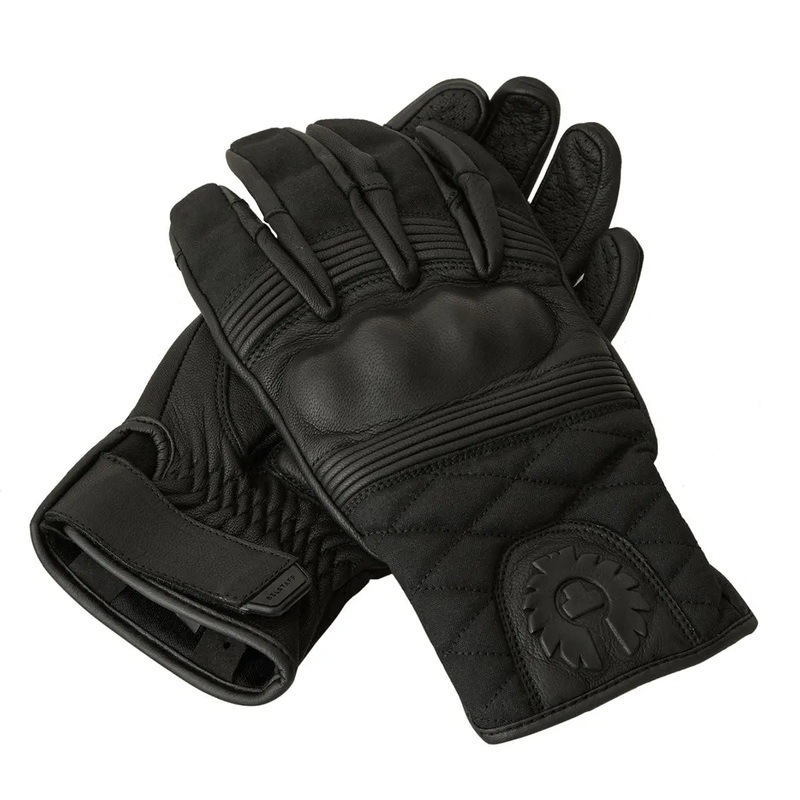 Belstaff Hampstead Leather Gloves Black / Black