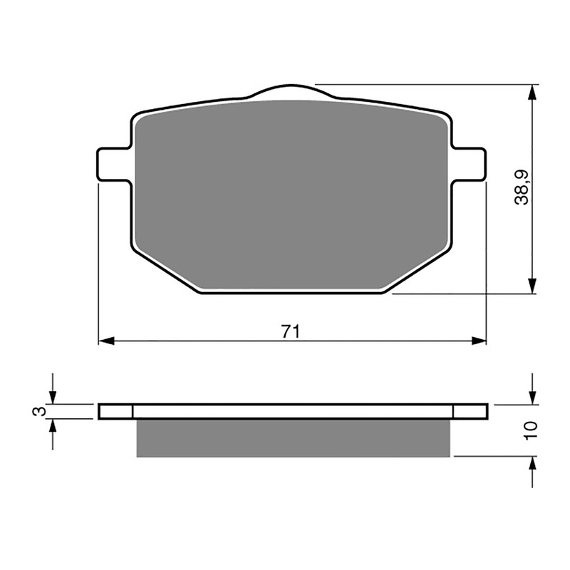 GOLDfren Brake Pads GF029 – S3