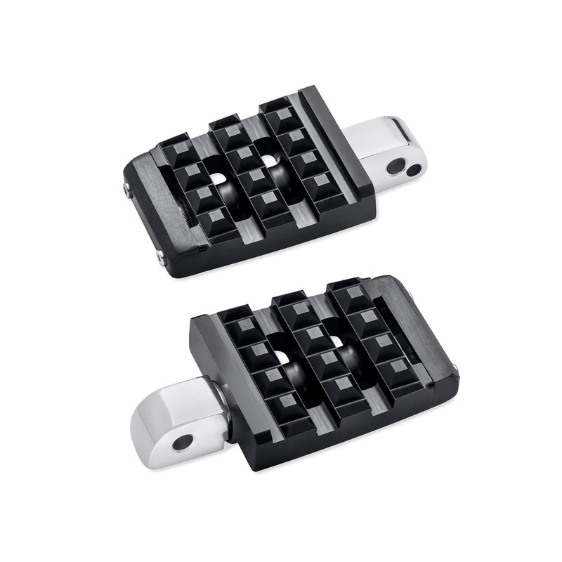 Harley Davidson 50500992 Dominion Passenger Footpegs KIT,FTPEG,PASSENGER,SHORT,BLAC