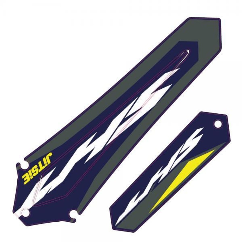 JITSIE SHERCO FRONT & REAR MUDGUARD STICKERS 2022 DESIGN