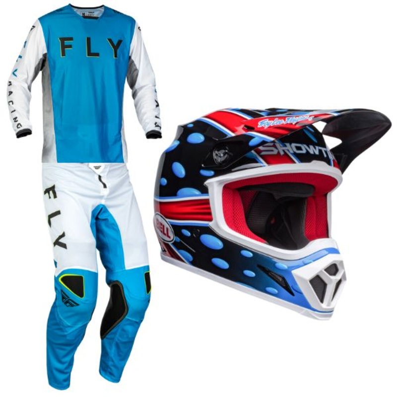 BTO Sports – Showtime II Bundle (Jersey, Pant, Helmet Combo)