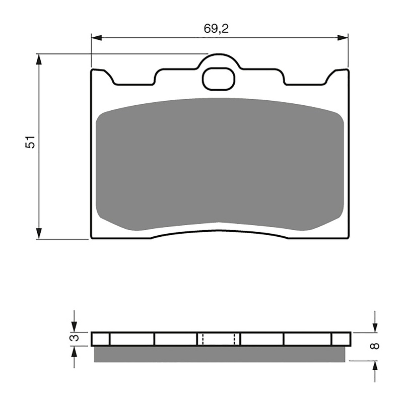 GOLDfren Brake Pads Sintered Sports GF132 – S3 ( PH275 )