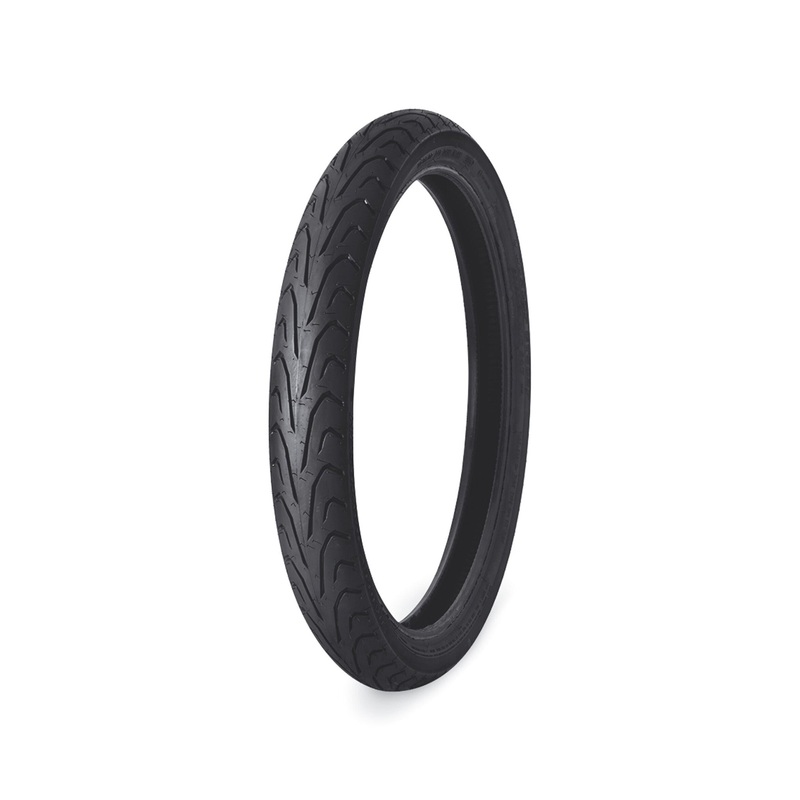 Harley Davidson 43117-09 Dunlop Performance Tire – GT502F 80/90-21 Blackwall – 21 in. Front TIRE,FRT,GT502F,80/90-21