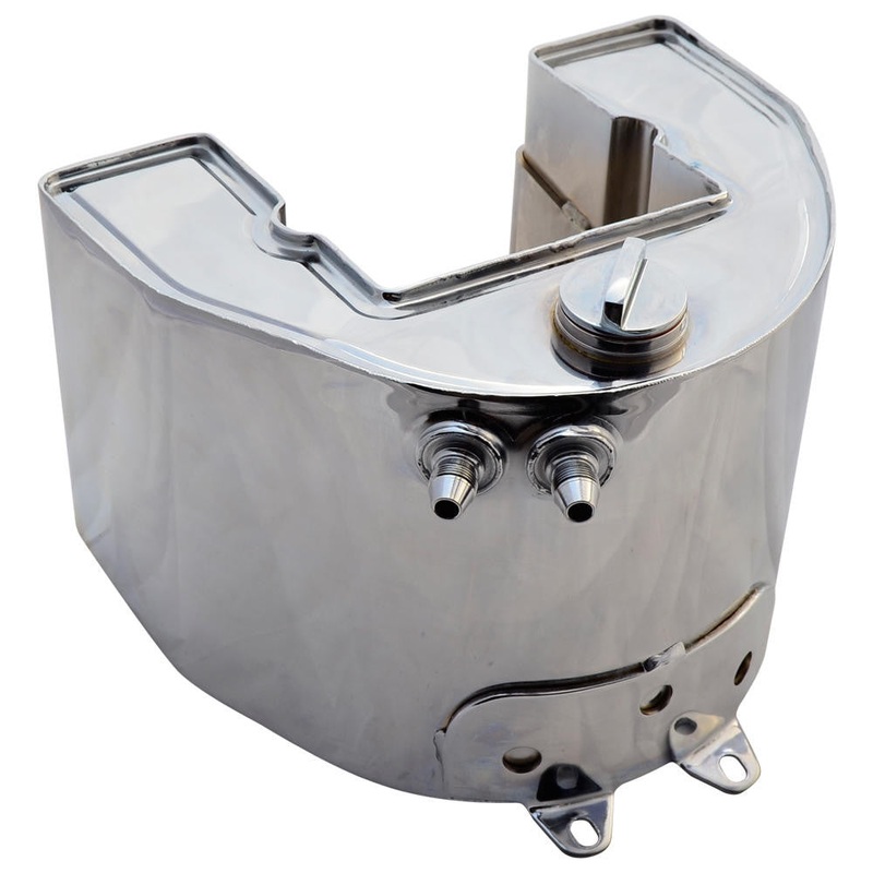 Harley Knucklehead / Panhead Horseshoe Oil Tank – 1936-1957 – Chrome