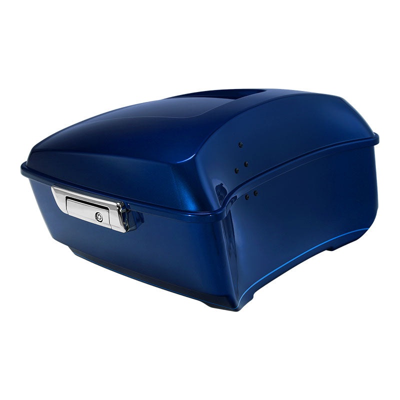 HR3 Superior Blue 2015UL 13.7″ King Size Tour Pack Luggage For 14-24 Harley Touring