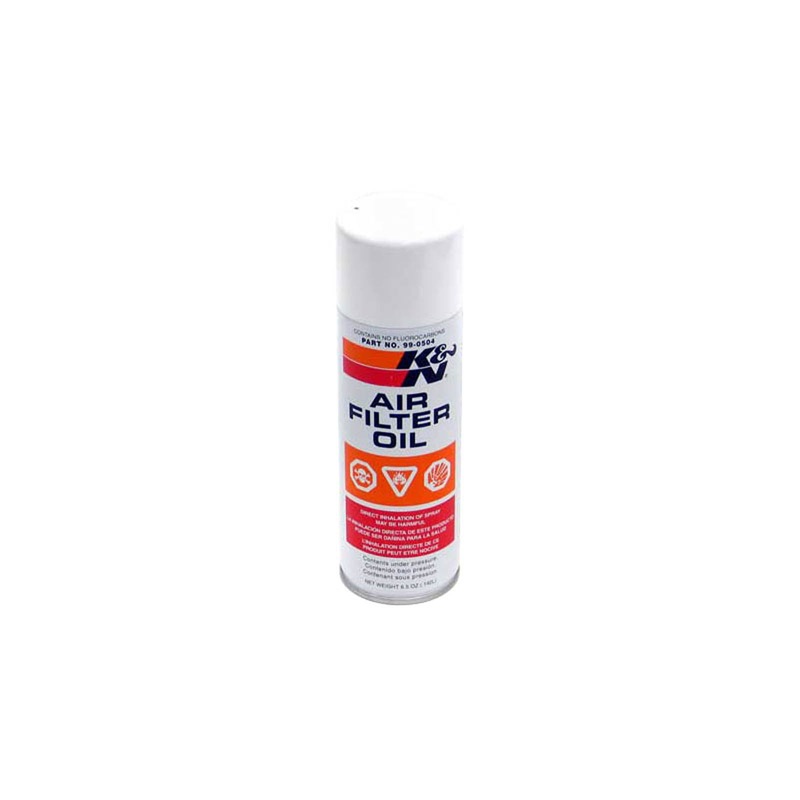 K&N Filter Oil  6.5oz Aerosol Spray (12) K99-0504