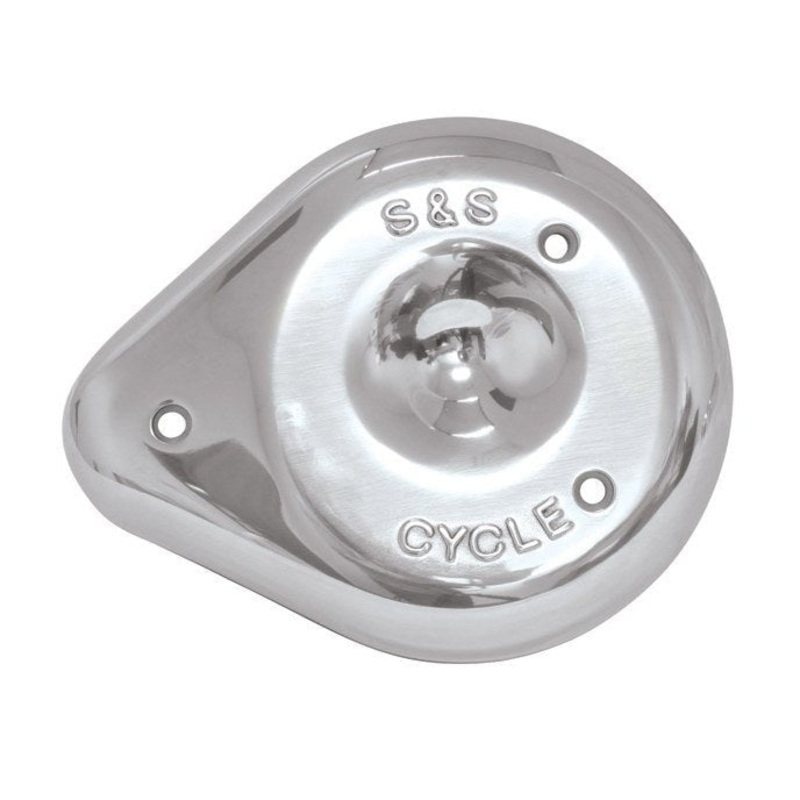 Teardrop Air Cleaner Cover – Chrome.