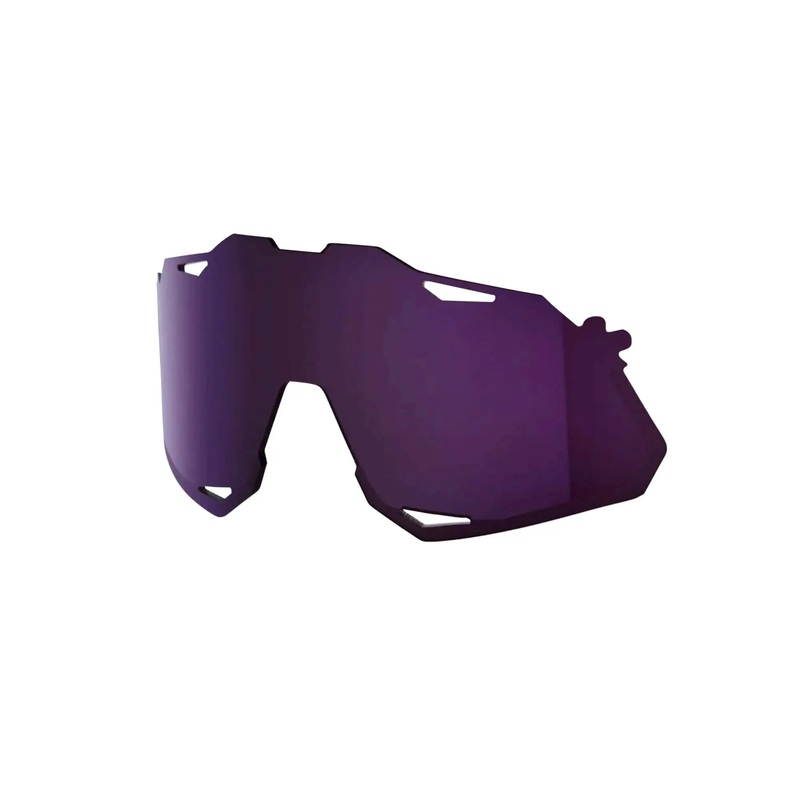 100% Hypercraft XS Replacement Polycarbonate Lens Dark Purple
