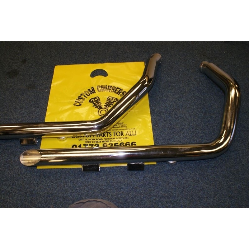 Harley-Davidson Sportster drag pipes 2” harley sportster full exhaust 86-03 EVO