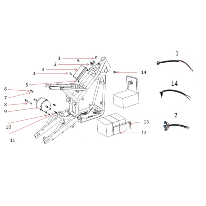Motor – 1000W Dirt Bike