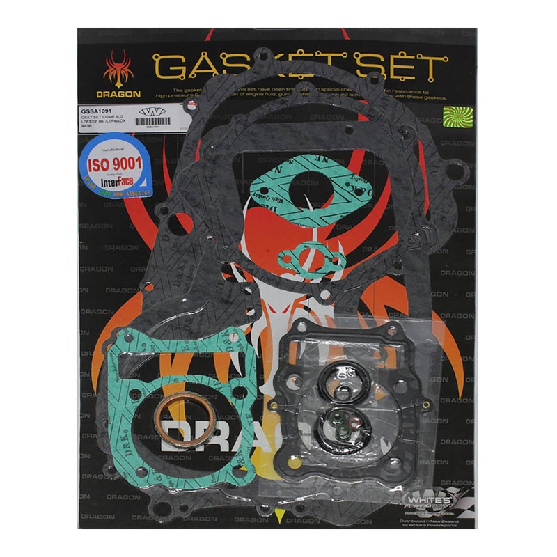 Whites Complete Gasket Set Suzuki LTF300F ’99- /LTF4WDX ’94-’98