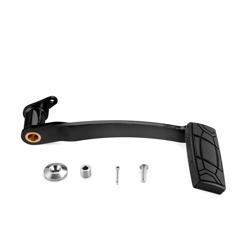 1997-2007 Harley Touring Models & Softail FL Gloss Black Rear Brake Pedals