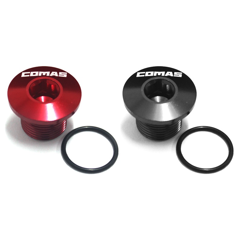COMAS BETA EVO GEARBOX OIL FILLER PLUG (RED OR BLACK)