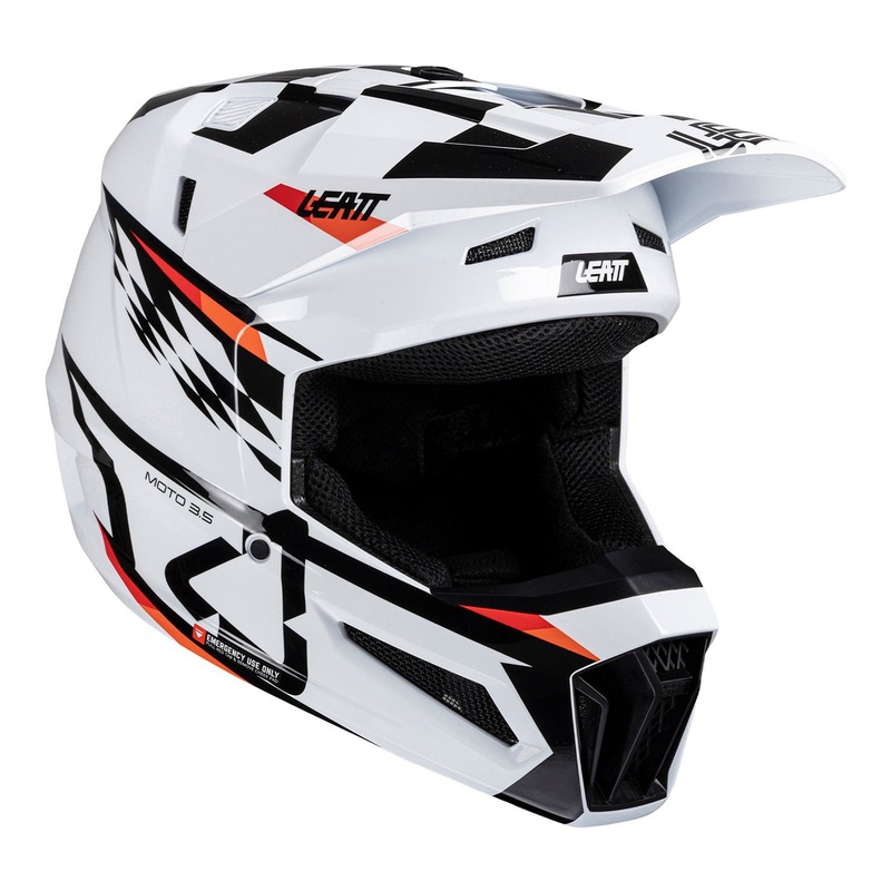 Leatt 2026 3.5 Junior Helmet Kit – White