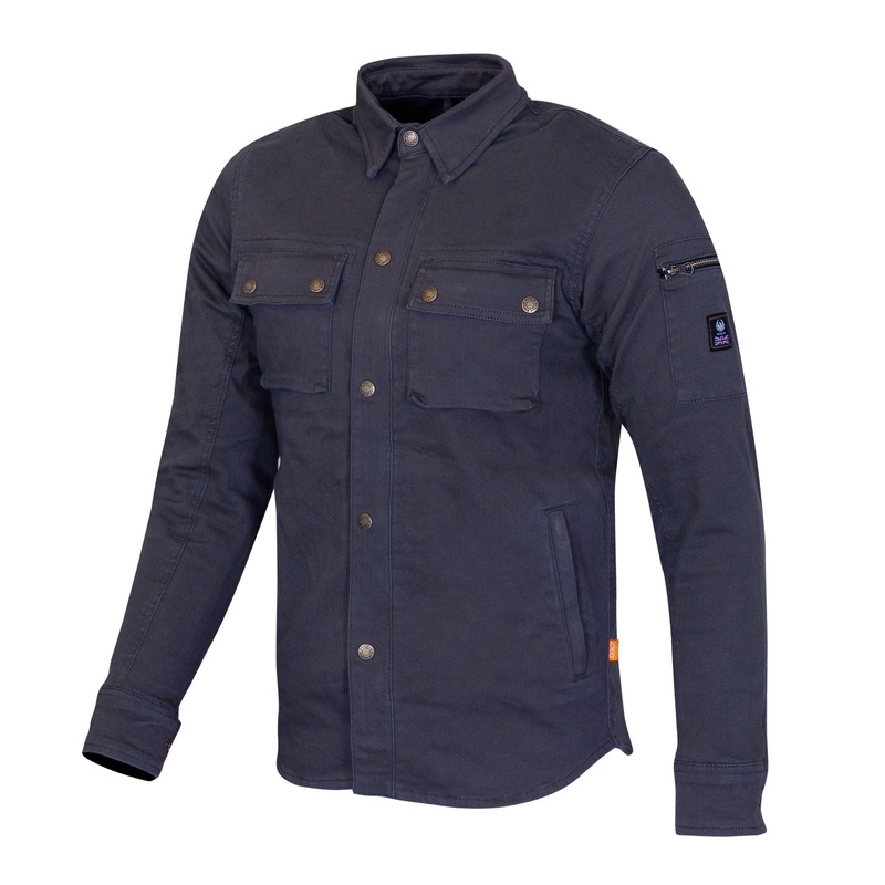 Merlin Brody D3O Single Layer Riding Shirt Navy