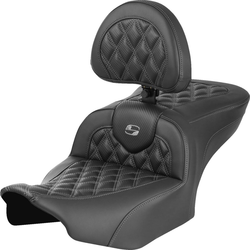 Roadsofa CF LS With Driver’s Backrest Seat, Gray Stitch – 23+ Touring