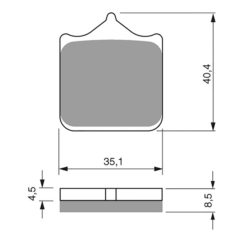 GOLDfren Brake Pads Sintered Sports GF304 – S3 ( PH438 )