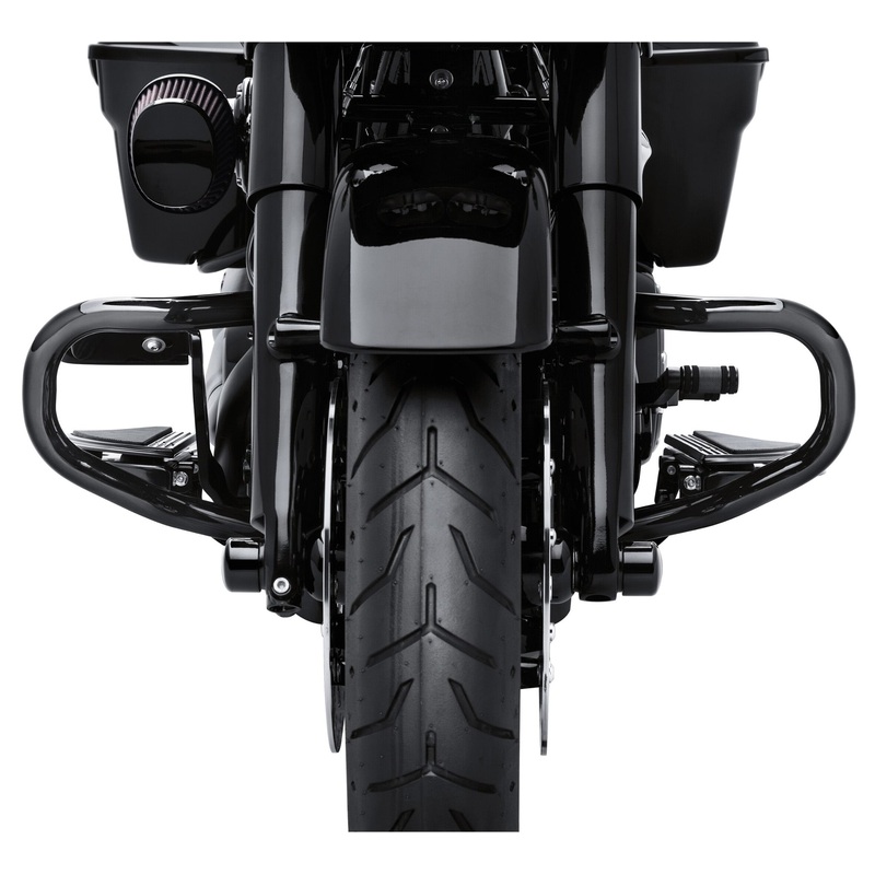 Harley Davidson 49000117A Chopped Engine Guard KIT,ENGN/FRM GD,BLK