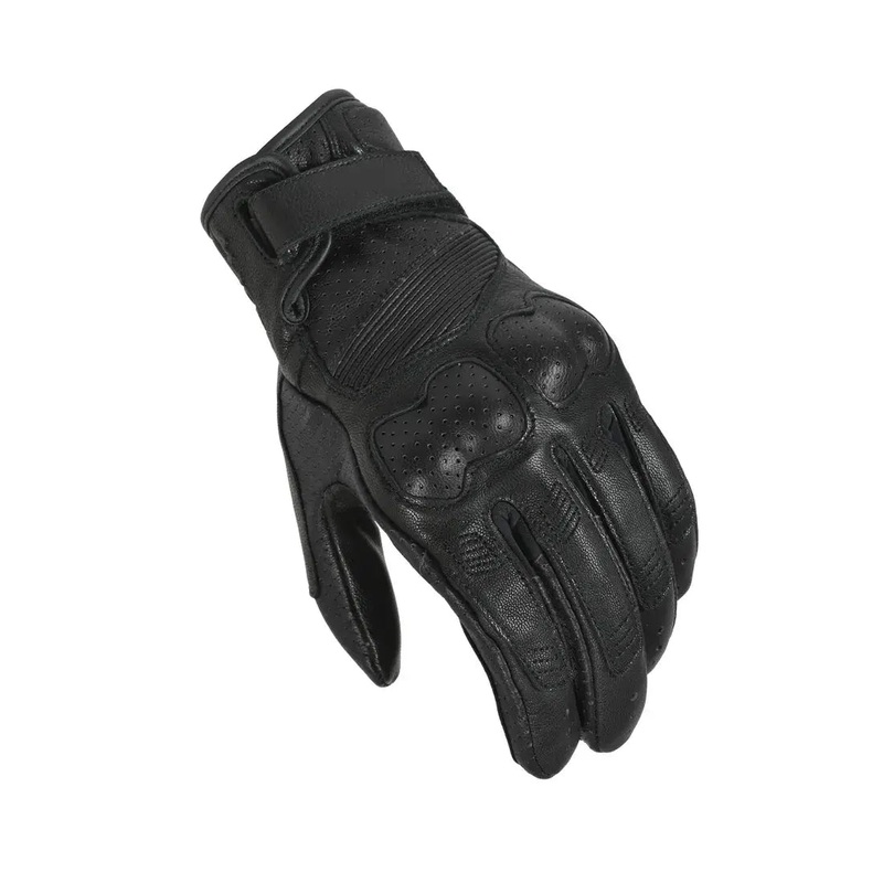 Macna Bold Leather Gloves Black
